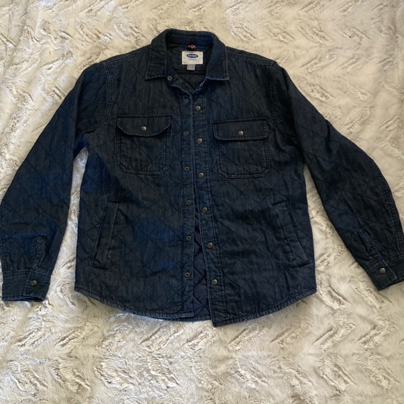 Quilted Jean Jacket - Picture 1 of 6